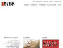 Tablet Screenshot of meyerparkett.at